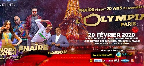 Gagnez vos places pour le concert de Fnaïre et Nora Fatehi !