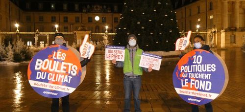 A Dijon, Greenpeace entre en campagne pour élire « les pires...
