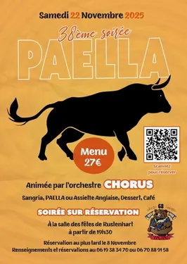 38ème soirée Paella