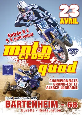 Motocross et Quads - Championnats Grand-Est et Alsace-Lorraine