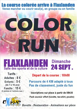 COLOR'RUN et Flax en fête