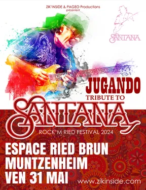 ROCK'M RIED FESTIVAL 2024 : JUGANDO Tribute SANTANA