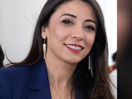 LIKAATS: avec l'ambassadrice de l’Etat de Palestine en France...