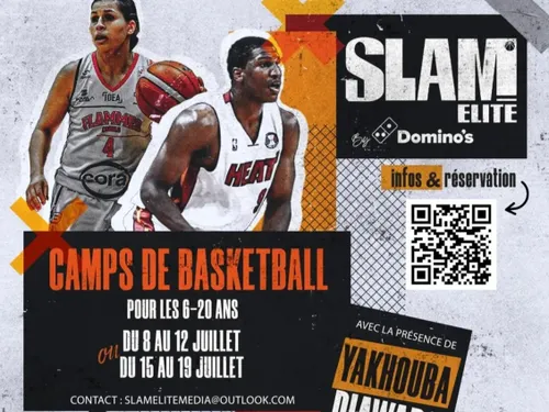 Camp d'été basket SLAM ELITE by Domino's avec Radio ECN