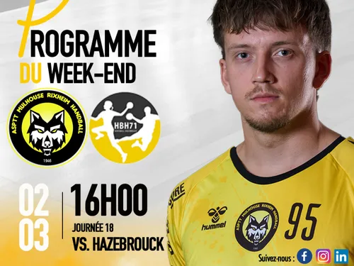ASPTT Mulhouse Rixheim Handball / Hazebrouck
