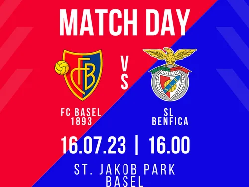 FC BASEL vs BENFICA le 16/07 à Bâle