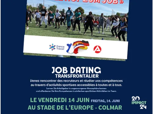 Du Stade Vers l’emploi – "Allez hop zumjob" Job Dating transfrontalier