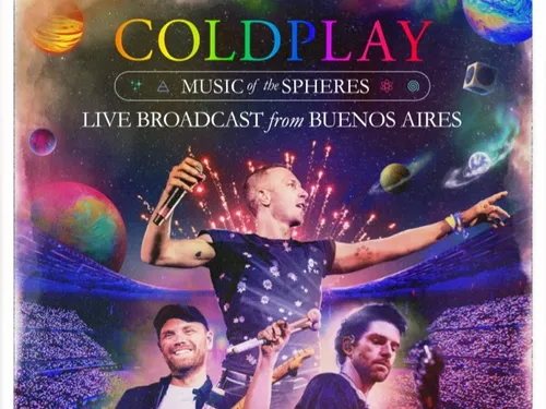 Coldplay : un concert en livestream au ciné le 29 octobre !