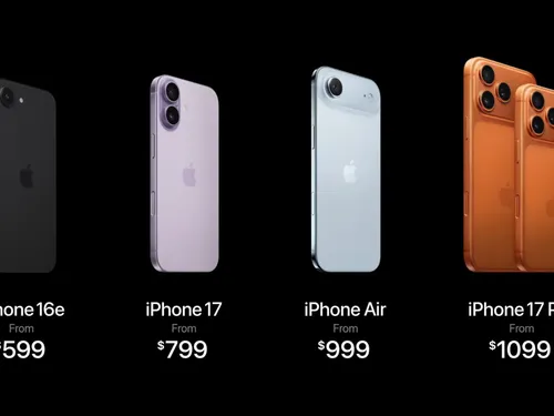 Iphone air, Iphone 17, 17 pro et pro max : ce qu’il faut savoir sur...