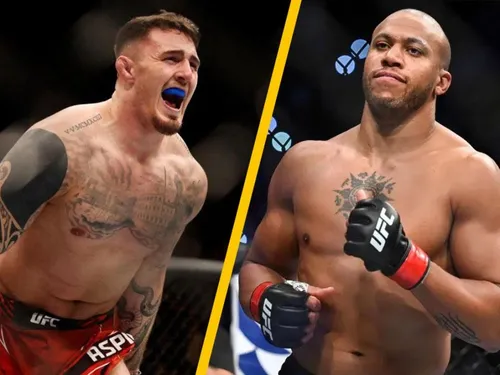 UFC 321 : Tom Aspinall et Ciryl Gane échangent un face-à-face tendu...