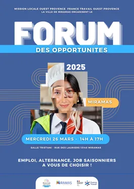 [ Culture - Loisir ] Forum de l'Emploi à Miramas 2025 :...