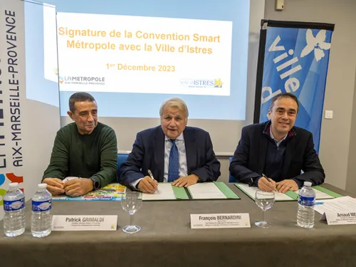 [ COMMUNICATION ] Istres : Première convention avec la Métropole...