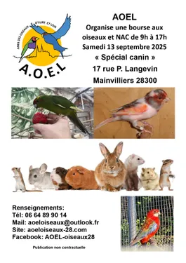 MAINVILLIERS - Bourse aux oiseaux et NAC
