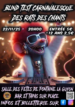 FONTAINE-LA-GUYON - Blind test des rats des chants