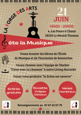 LE MESNIL-THOMAS - Fête de la musique à la Forge des Arts
