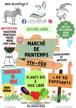 DIGNY - Marché de printemps de l'Eco-Refuge