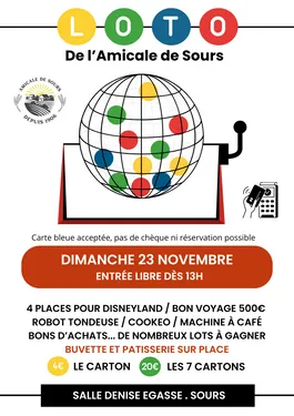 SOURS - Loto de l'Amicale