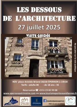 ÉPERNON - Visite guidée : Les dessous de l'architecture