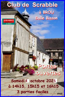 BROU - Portes ouvertes du club de scrabble