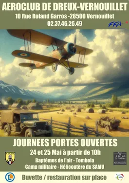 VERNOUILLET - Journées portes ouvertes de l'Aéro-Club de Dreux