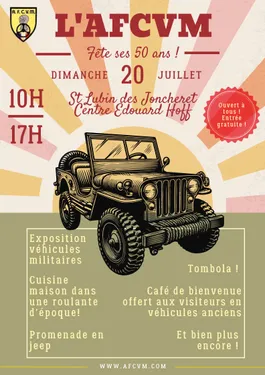 SAINT-LUBIN-DES-JONCHERETS - 50e anniversaire de l'AFCVM