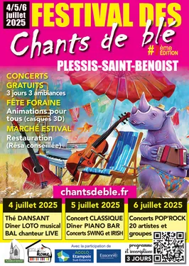 PLESSIS-SAINT-BENOIST (91) - Festival Chants de Blé