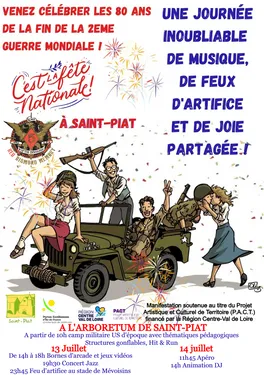SAINT-PIAT - Fête Nationale et 80 ans de la fin de la 2e Guerre...