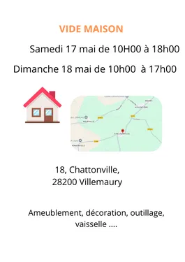 SAINT-CLOUD-EN-DUNOIS - Vide maison à Chattonville