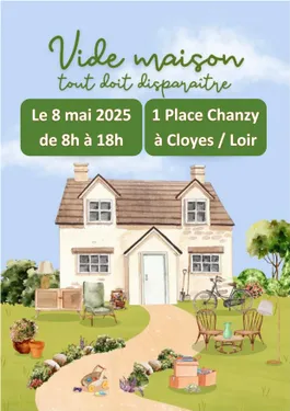 CLOYES-SUR-LE-LOIR - Vide maison 