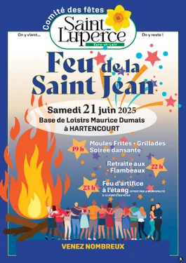SAINT-LUPERCE - Feu de la Saint-Jean