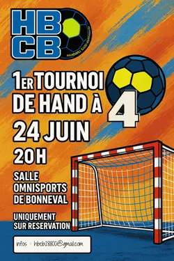 BONNEVAL - Tournoi de Hand à 4