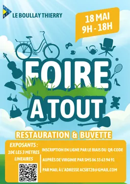 LE BOULLAY-THIERRY - Foire à tout de l'ACSBT