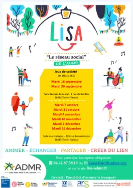 THIRON-GARDAIS - LISA - Jeux de société 