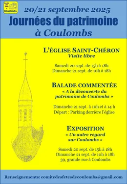COULOMBS - Journées du patrimoine