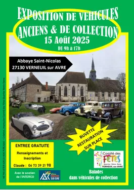 VERNEUIL-SUR-AVRE (27) - Exposition de véhicules de collection de...