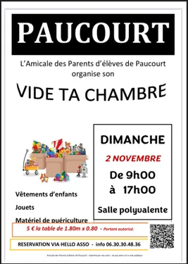 PAUCOURT (45) - Vide ta chambre