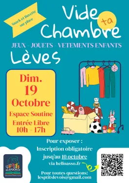 LÈVES - Vide ta chambre