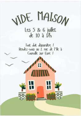 COURVILLE-SUR-EURE - Vide maison