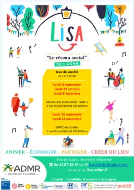 BROU - LISA : Jeux de société