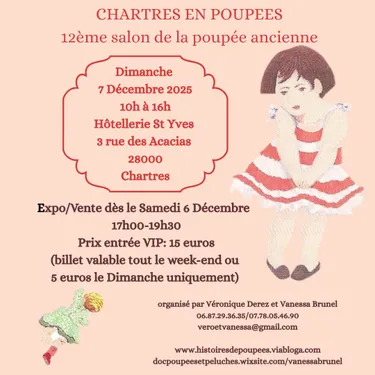 CHARTRES - Chartres en poupées, 12e salon de la poupée ancienne