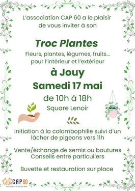 JOUY - Troc plantes