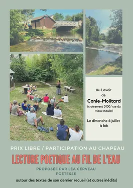 CONIE-MOLITARD - Lecture poétique au fil du Loir