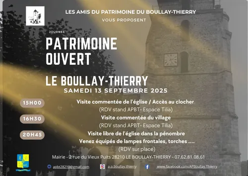 LE BOULLAY-THIERRY - Journée patrimoine ouvert