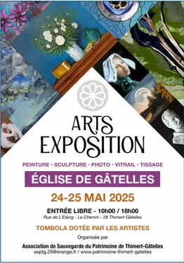 THIMERT-GÂTELLES - Arts exposition à l'église Saint-Blaise de Gâtelles
