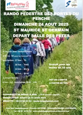 SAINT-MAURICE-SAINT-GERMAIN - Rando pédestre des Portes du Perche