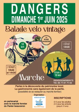 DANGERS - Balade vélo vintage et marche