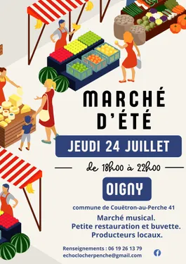 OIGNY (41) - Marché musical d'été