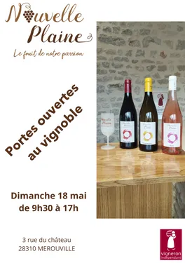 MÉROUVILLE - Portes ouvertes au vignoble Nouvelle Plaine