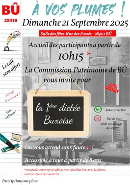 BÛ - 1ère dictée de Bû