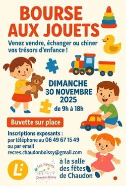 CHAUDON - Bourse aux jouets